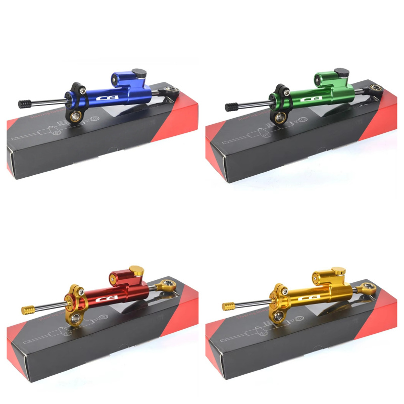 Steering Damper Stabilizer Kit Cnc - Para Honda CB900F Hornet CB919 CB1000