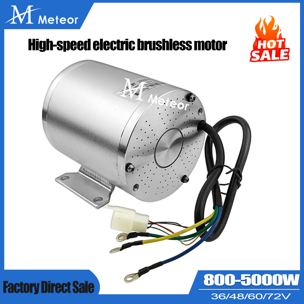 60V 5000W Brushless Hub Motor - Motor Elétrico Sem Escovas de Alta