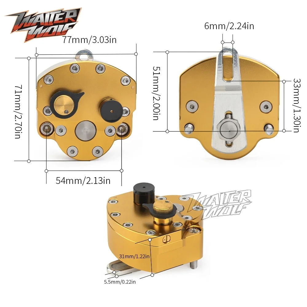 Braçadeira estabilizadora de d - Steering Damper Stabilizer Kit Cnc avaliação e preço