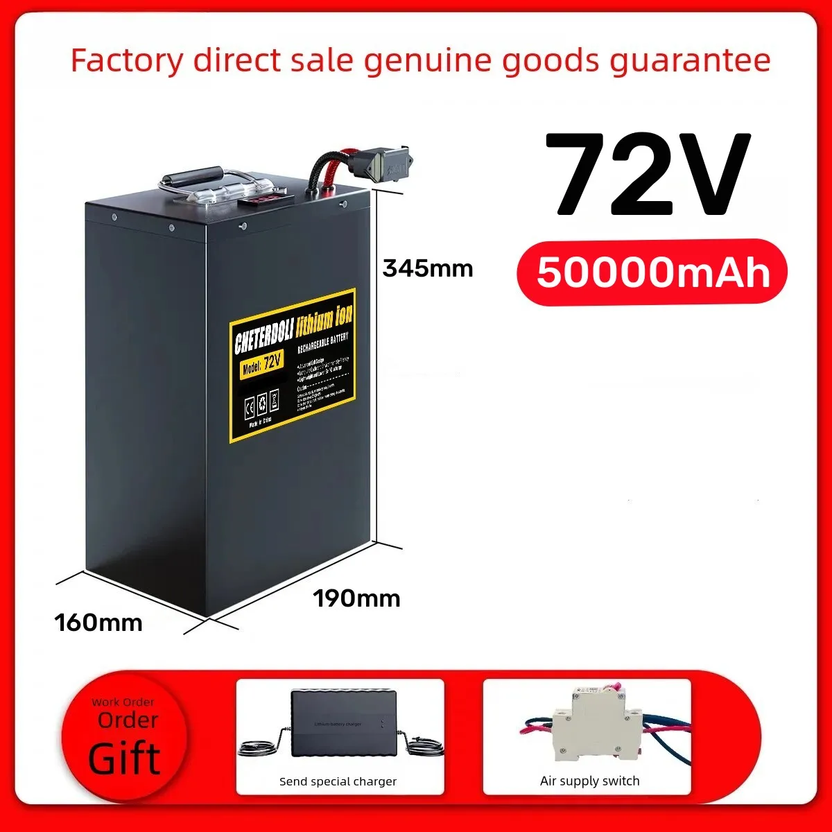Aleaivy 60v 72v ebike bateria  - 72V 30Ah Lifepo4 Battery Pack avaliação e preço
