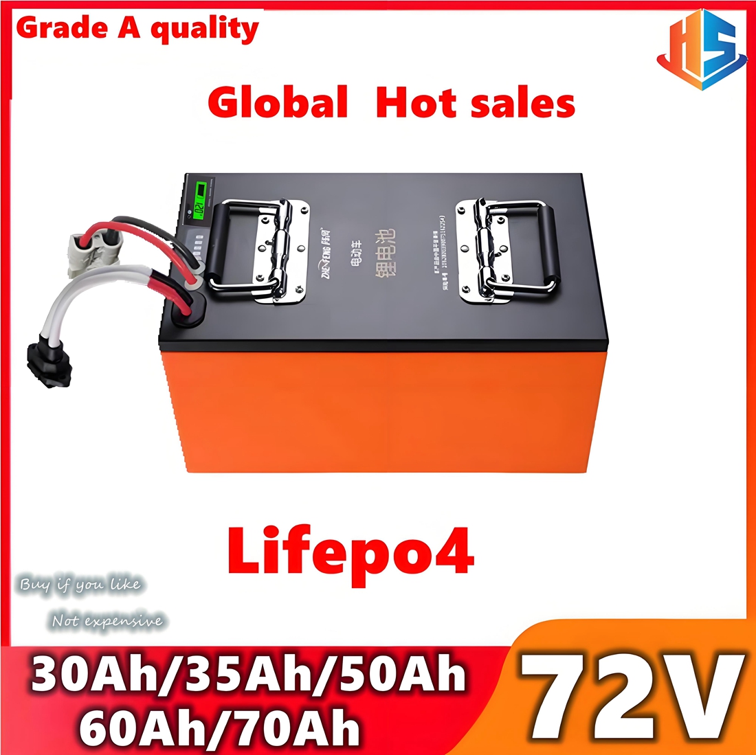 Bateria Lifepo4 72V 50Ah 60AH  - 72V 30Ah Lifepo4 Battery Pack avaliação e preço