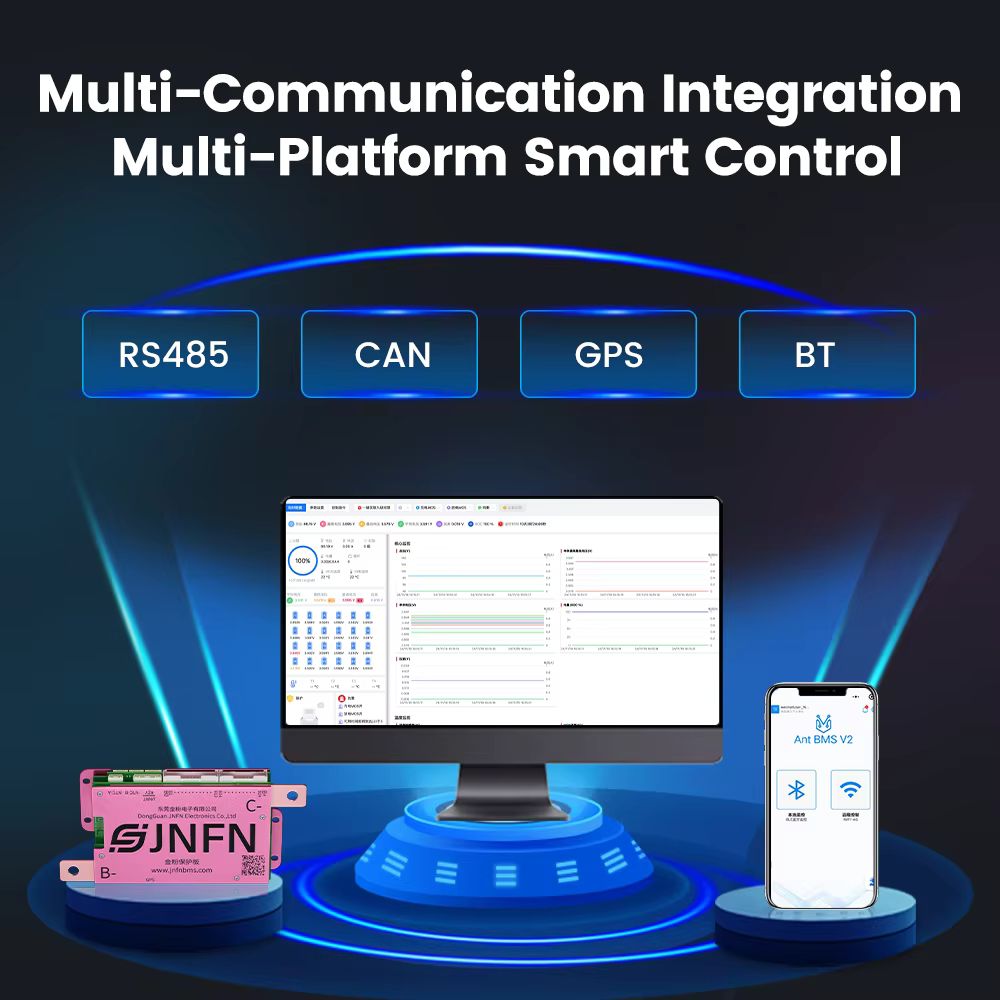 Ant bms 1a placa de proteção d - Smart Bms 20S 72V 150A Bluetooth avaliação e preço
